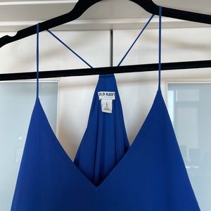 Old Navy Cobalt Blue Maxi Dress, size large